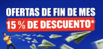 Vuelos en Ryanair desde menos de 15€ por trayecto