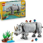 LEGO Creator 3 in 1 Wild Animals: Majestic Rhino with Birds voor €35,09 bij Amazon ES