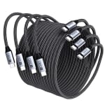 BENFEI USB-C 60W Fast Charging Cable 4-Pack for £8.06