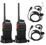 Talkie Walkie Retevis RT24 Rechargeable Professionnel PMR446 à 29,74€