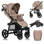 Silla de Paseo para niños de hasta 22 kg con Respaldo Reclinable y Capota XXL a 99€