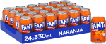 24 latas Fanta Naranja 33cl por 12.66€