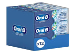 Lot de 12 Dentifrices Oral-B Complete Plus Protège et Nettoie à 15,01€
