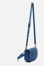 Bolso Bandolera pequeño con solapa color azul por 8.70€