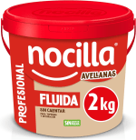 2kg Nocilla, Profesional, Fluida con Sabor Avellanas sin Aceite de Palma por 13.45€