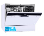 Midea Lavavajillas Pequeño Blanco 55 cm para 6 servicios por 216,34€