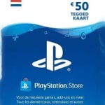 €50 PSN tegoed voor €34,67 dmv code bij kinguin