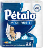Papel Higiénico Pétalo Maxi Resist 32 rollos por $149 | Amazon