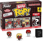 Figura Funko Bitty Pop Deadpool Pijamada paquete de 4 por 6.99€