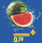 Lidl Sandía Rayada Sin Pepita por 0,59€