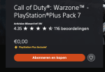 Call of Duty®: Warzone™ - PlayStation®Plus Pack 7 gratis in de PS store