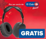 Gratis Auricular de Diadema Bluetooth y Microfono Eurolife CD-HP25B Club Carrefour