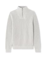 Pull col zippé 100% coton au prix de 19,99€