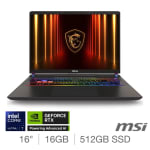 MSI Vector 16 HX AI RTX 5070 Ti Gaming Laptop for £1,349.99