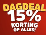 15% korting op alles bij Pets Place
