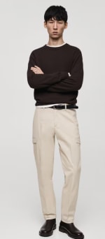 Pantalón cargo de algodón regular fit por 11.99€