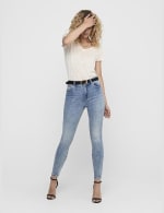 ONLY Skinny Jeans 'Mila' in Blauw Denim voor €22,49 bij Amazon