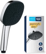 Pommeau de Douche Grohe Vitalio Comfort 110 - Cube 11cm 3 jets à 19,88€