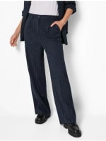 Esmara Pantalón palazzo de mujer color azul marino por 9.99€