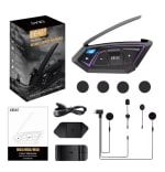 EJEAS MS8 Intercomunicador Bluetooth 5.1 Mesh 3.0 Chip Qualcomm por 103.45€