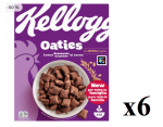 6 Paquetes de Kellogg's Oaties Chocolate 360g por 11.94€