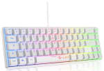 The G-Lab Keyz Hydrogen 60% Gamer Keyboard, Semi-Mechanical Wired Azerty à 32,16€