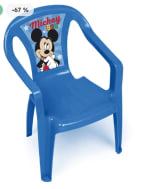 ARDITEX WD13017 Silla Infantil Plástico Mickey Mouse Azul 15x22x5 cm por
