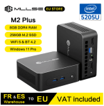 Mini PC MLLSE M2 Plus Intel Celeron 5205U 8 GB RAM 256 GB SSD por 102.20€