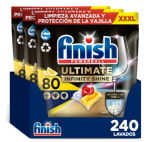 240 pastillas Finish Powerball Ultimate Infinity Shine Limón por 33,96€