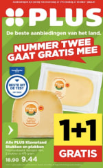 1+1 gratis bij PLUS (21 t/m 27 okt 2026)
