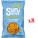 8 x Aperitivos Sunbites Al Toque De Sal Marina 95 Grs por 9.32€