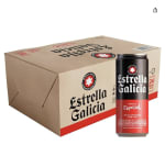 Estrella Galicia Especial - Cerveza Lager Especial, Pack de 24 Latas x 33 cl, Sabor L