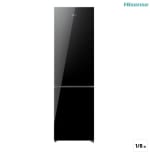 Frigorífico Combi No Frost Hisense 336L Cristal Negro por 569,96€
