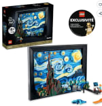 LEGO Ideas 21333 Vincent van Gogh - La Nuit Étoilée voor € 109,99 bij Cdiscount