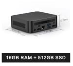 MLLSE G5 Pro mini-pc (Ryzen 7, 16 GB, 512 GB) voor € 212,69 bij AliExpress