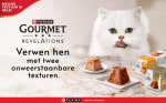 Gratis Gourmet Revelations kattenvoer door 100% cashback