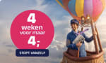 Krant (8 weken digitaal) voor €4 bij DPG Media