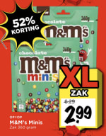 M&M mini's 360 gr voor €2,99 bij Vomar