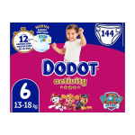 Dodot Activity pañales talla 6 pack ahorro 144 unidades por 48.03€