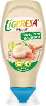 Mayonesa Ligeresa Salsa Bocabajo Original, 430 ml por 1.63€
