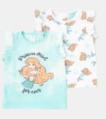 Pack 2 camisetas sin mangas y con volantes de Bebé de Disney por 3.99€