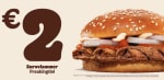 Freakingdel voor €2 bij Burger King