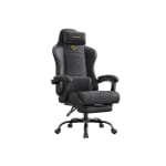 SONGMICS Silla gaming ergonómica con reposapiés y reposabrazos por 86.76€