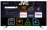 Smart TV 70" JVC 4K UHD LED Roku Frameless SI70URF por $6,250 | RadioShack