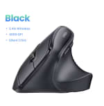 UGREEN Ratón Inalámbrico Vertical Ergonómico 4000 DPI 6 Botones Silenciosos