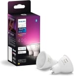 Philips Hue Spot wit en gekleurd licht 2 pack GU10 voor €60,57 bij Amazon