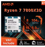 AMD Ryzen 7 7800X3D-processor 8C/16T, 4,20-5,00 GHz, voor €217,07 dmv code