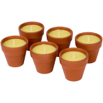 6 Velas de citronela por solo 2.69€