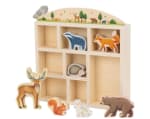 Caja Animales del bosque de madera por 8.99€