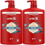 Old Spice Deep Sea Gel de Ducha y Champú 3 en 1 para Hombre, 2x1L por 10.99€